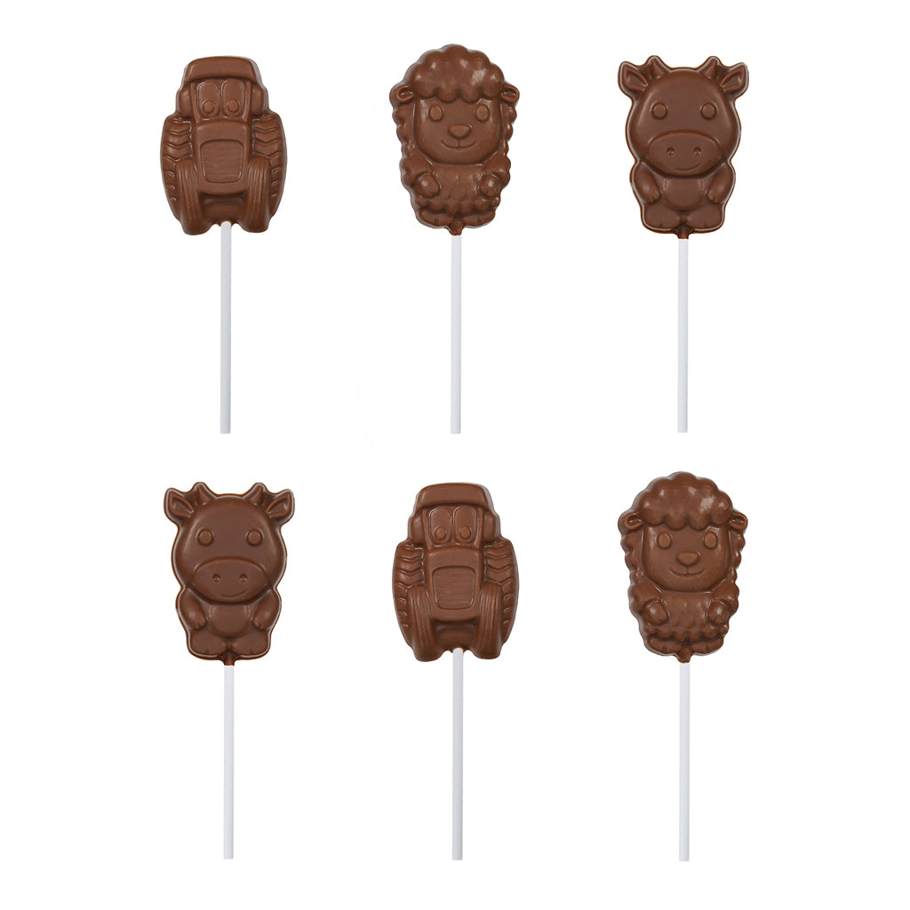 Farmyard Lollipop Multipack (6 Lollipops) – Cocoba