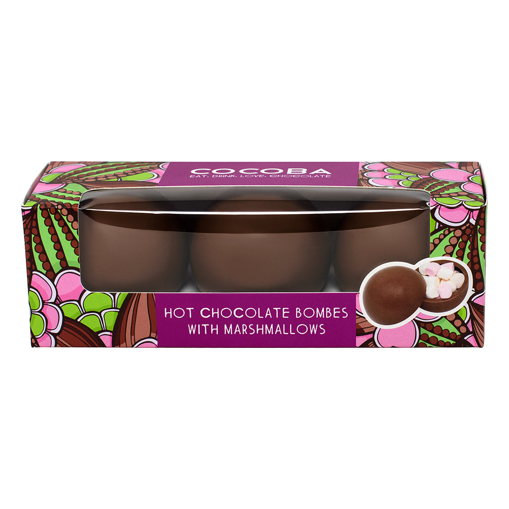 Milk Chocolate Hot Chocolate Bombe (3 bombes) – Cocoba