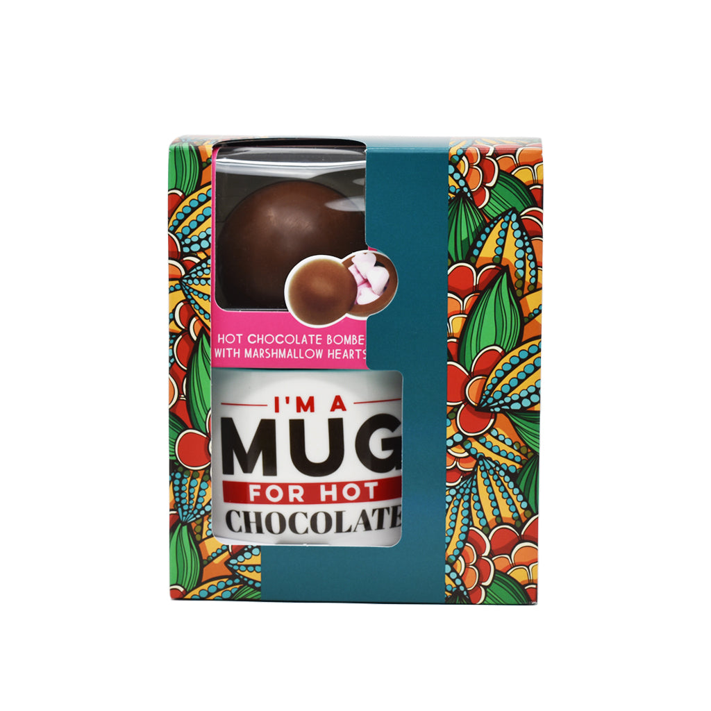 Hot Chocolate Bomb & Pottery Mug Gift Set – Meringue Bakery & Cafe