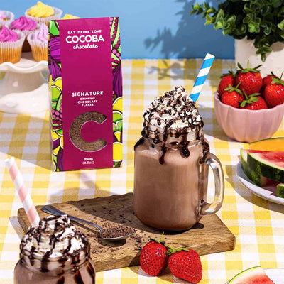 How To Make A Chocolate Milkshake - The Cocoba Way!