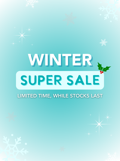 Winter Super Sale: Limited time, while stocks last