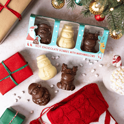 Christmas Hot Chocolate Bombs