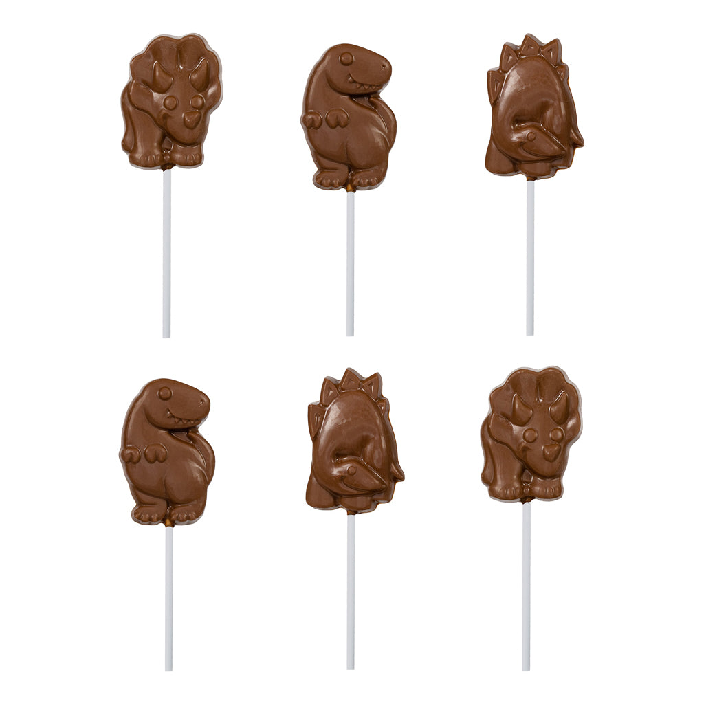 Dinosaur Lollipop Multipack (6 lollipops) – Cocoba