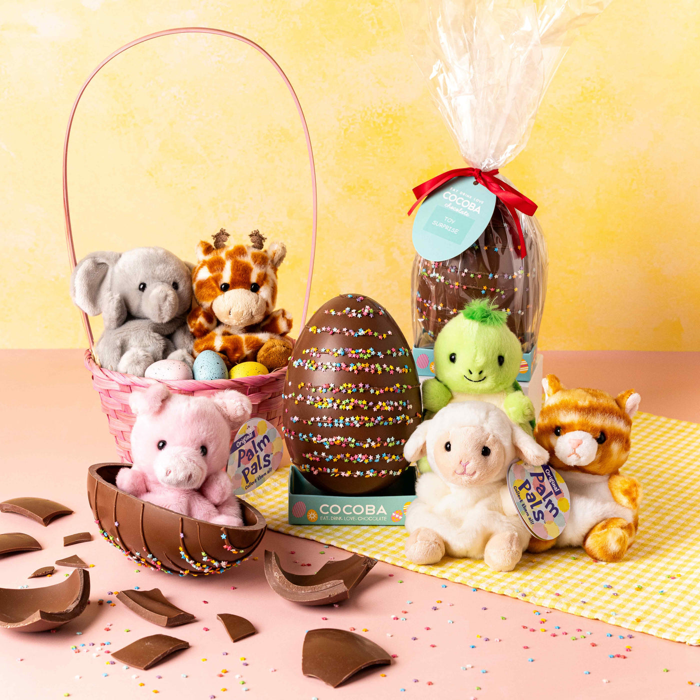 Happy Hatchers, 250g Chocolate Egg including a Soft Toy Surprise