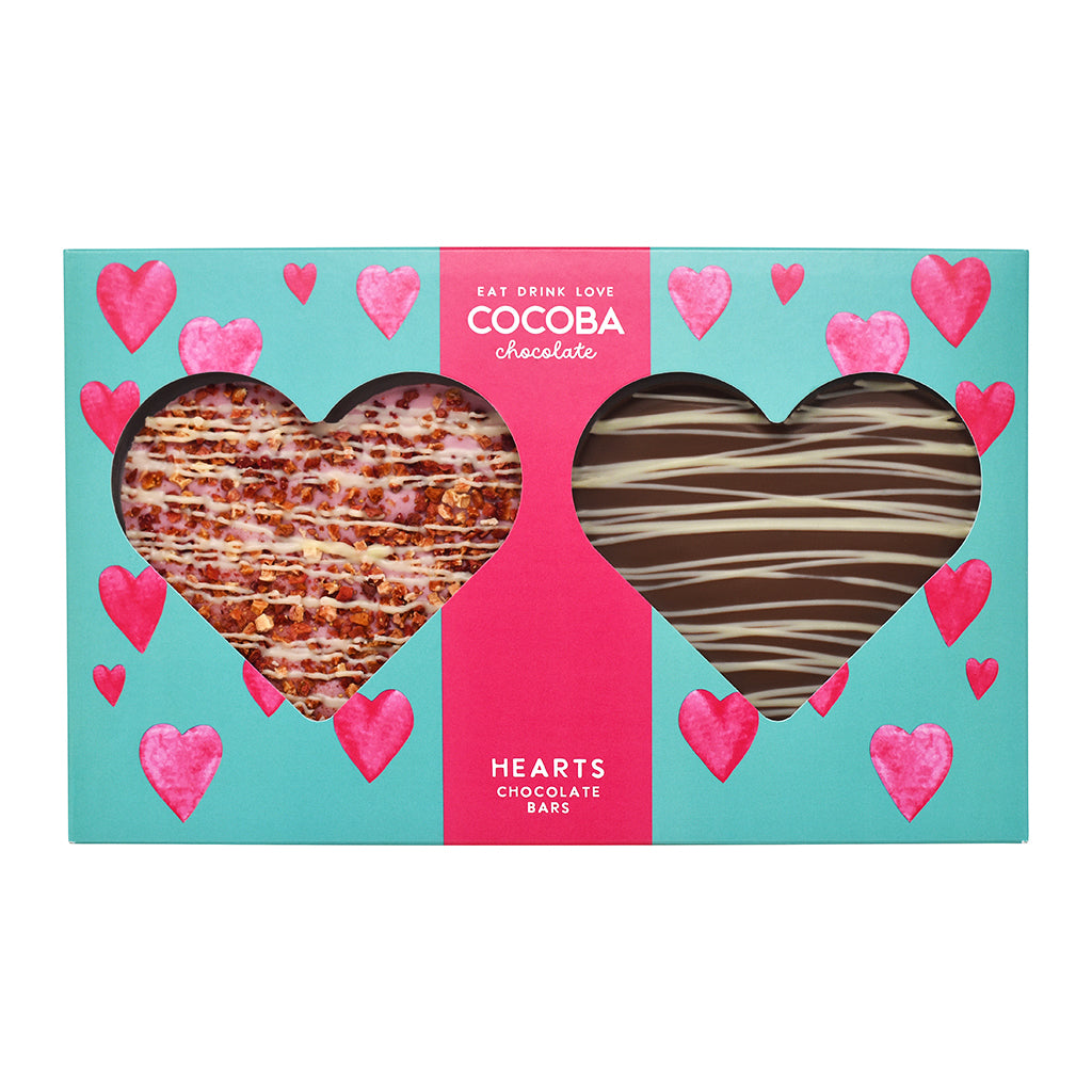 Sharing Heart Chocolate Bars – Cocoba